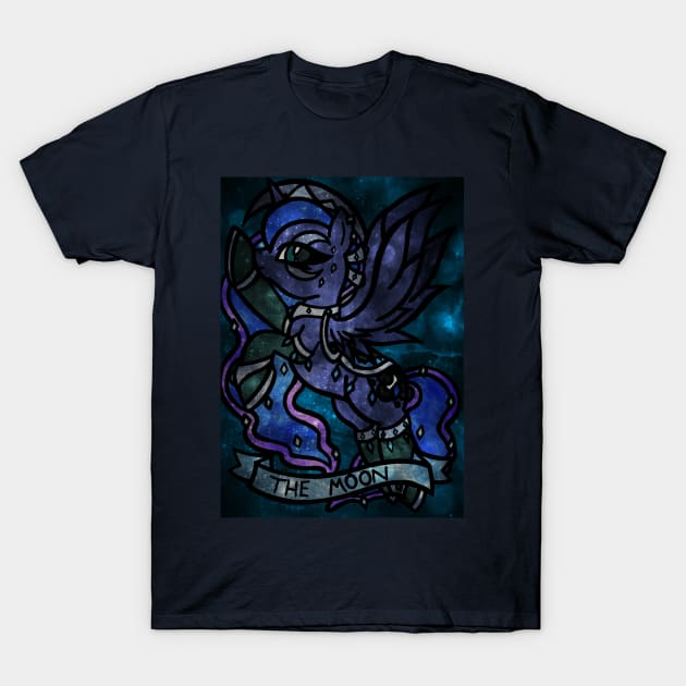 MLP Arcana | The Moon T-Shirt by ScribbleSketchScoo